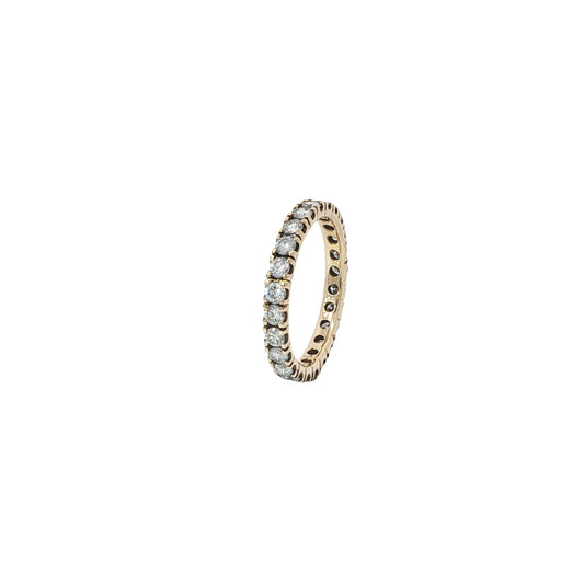 Memoirering Gelbgold 585 / 14 Karat mit Brill. 1,2ct Nr. 6212