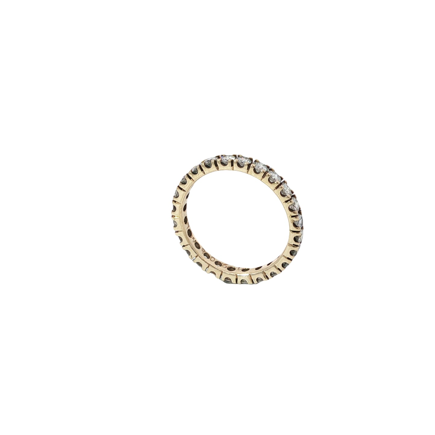 Memoirering Gelbgold 585 / 14 Karat mit Brill. 1,2ct Nr. 6212
