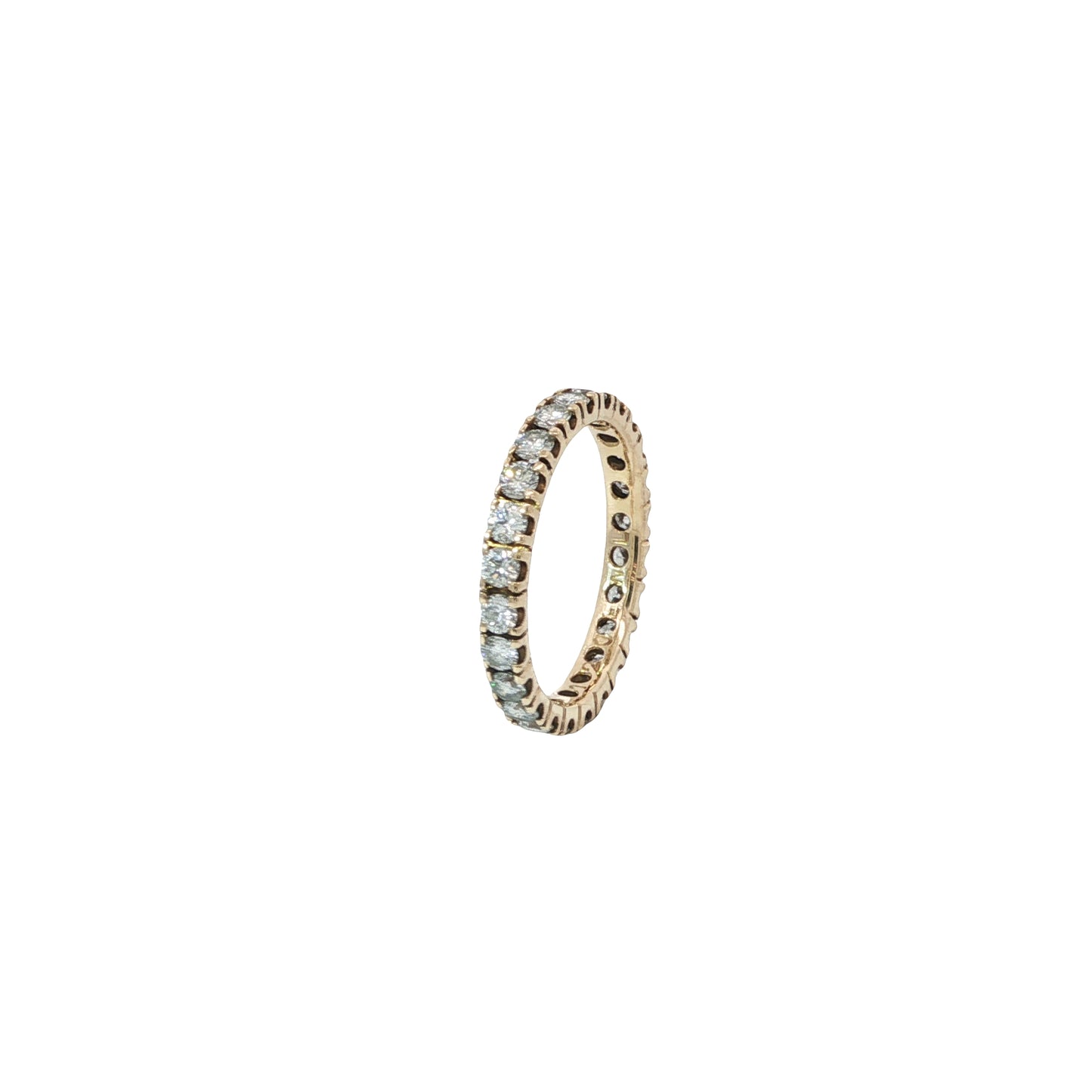 Memoirering Gelbgold 585 / 14 Karat mit Brill. 1,2ct Nr. 6212
