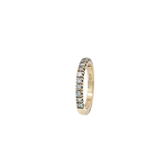 Ring Gelbgold 750 / 18 Karat mit Brill. Nr. 6414