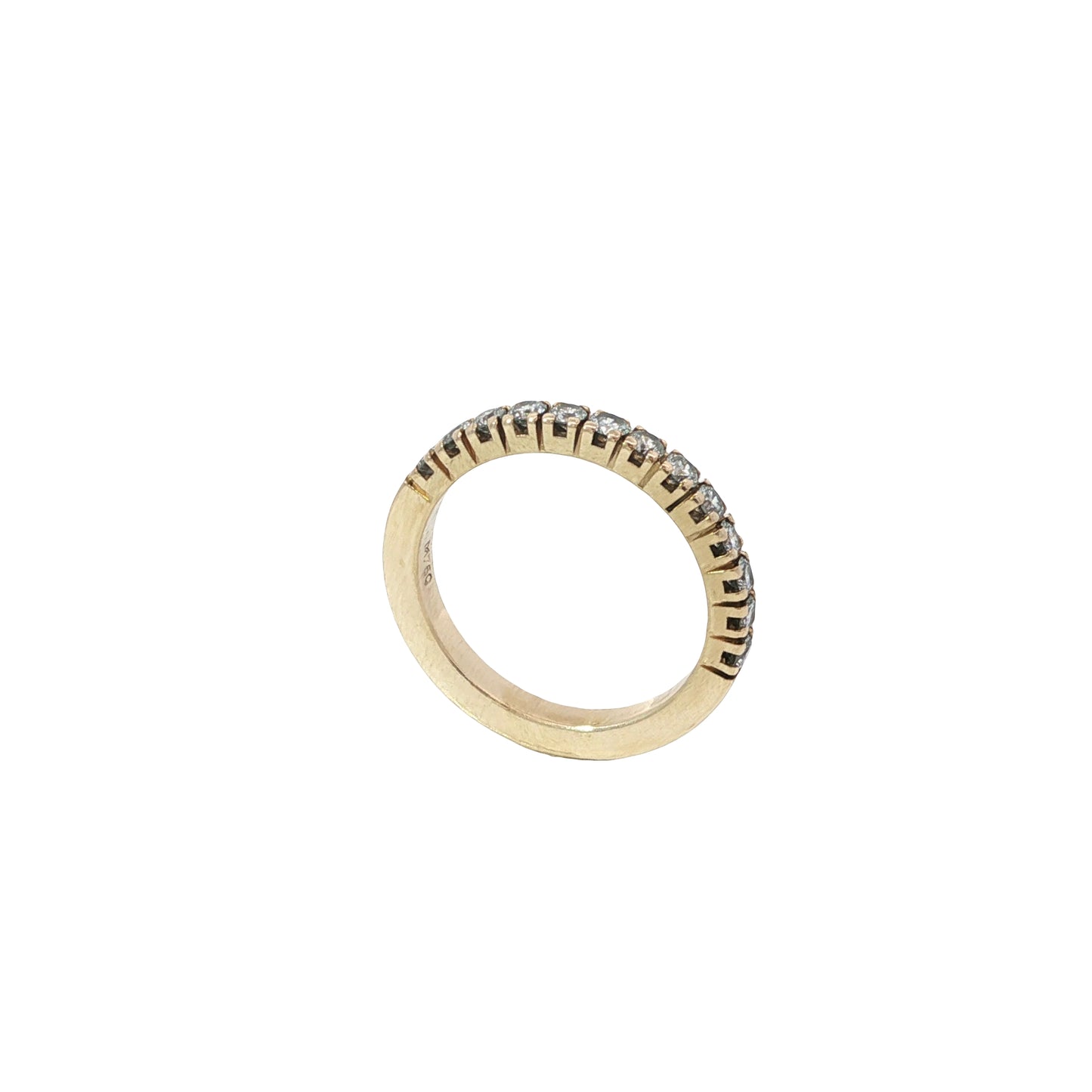 Ring Gelbgold 750 / 18 Karat mit Brill. Nr. 6414