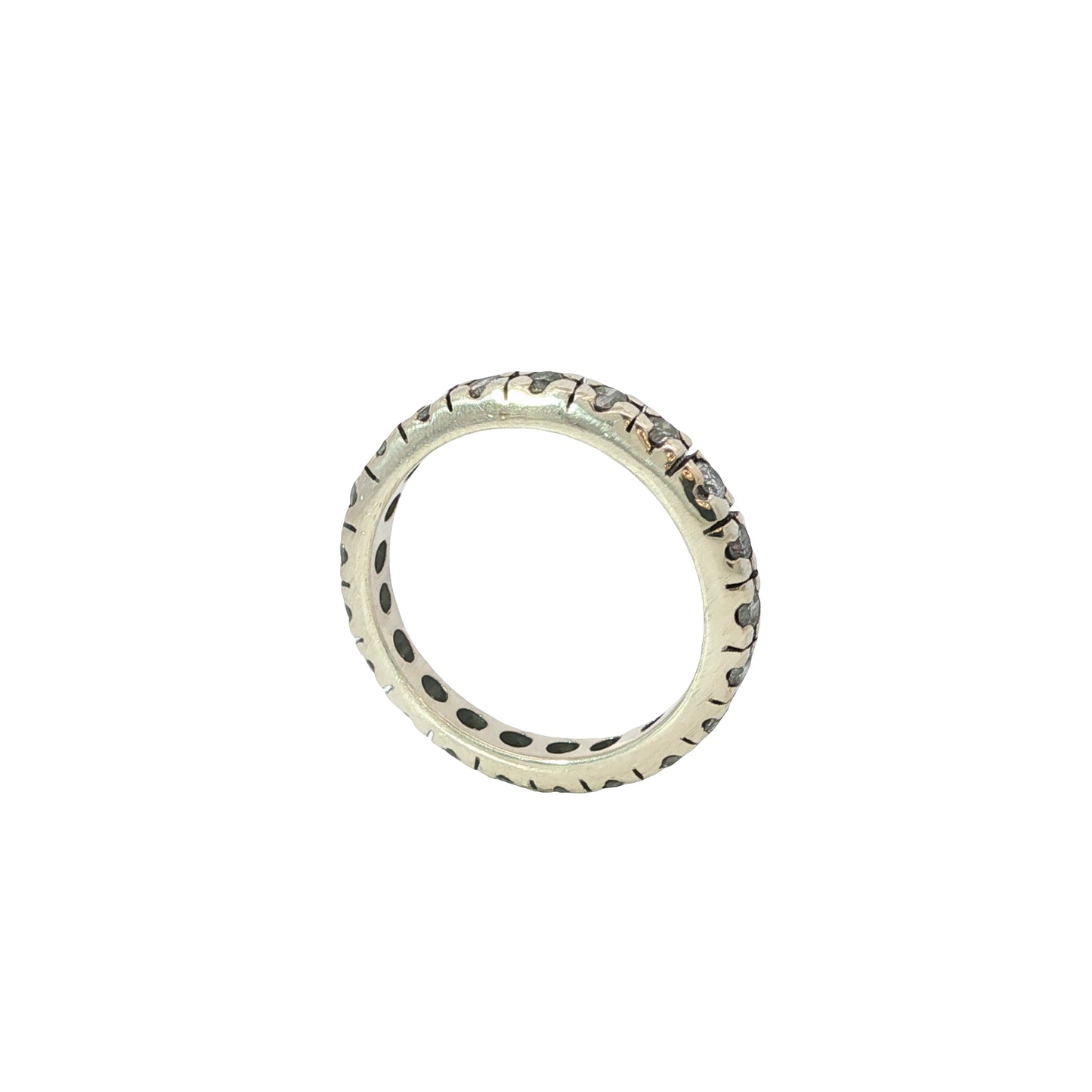 Memoire Ring Weißgold 585 / 14 Karat Brill. Nr. 6522
