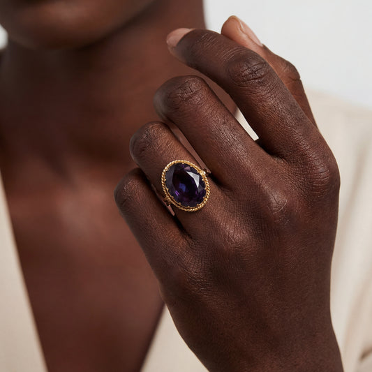 Ring Gelbgold 750 / 18 Karat Gr. 55 Nr. 6767