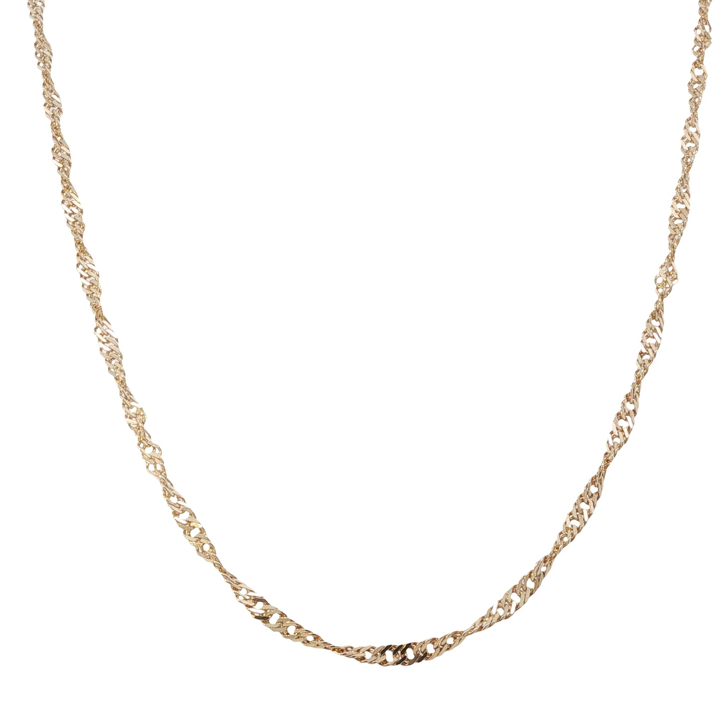 Kordelkette Gelbgold 585 / 14 Karat L: 45,5 cm Nr. 7114
