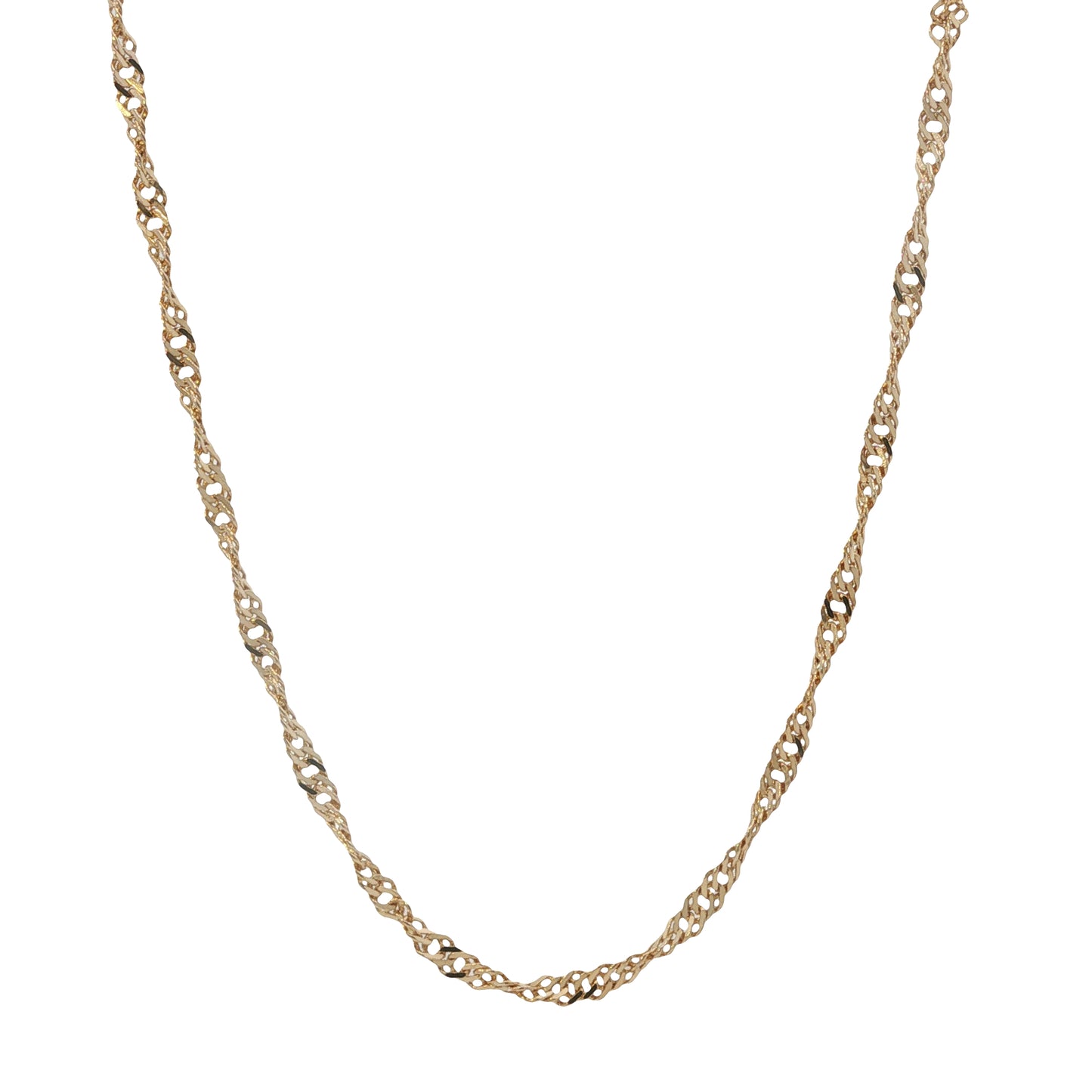 Kordelkette Gelbgold 585 / 14 Karat L: 45,5 cm Nr. 7114