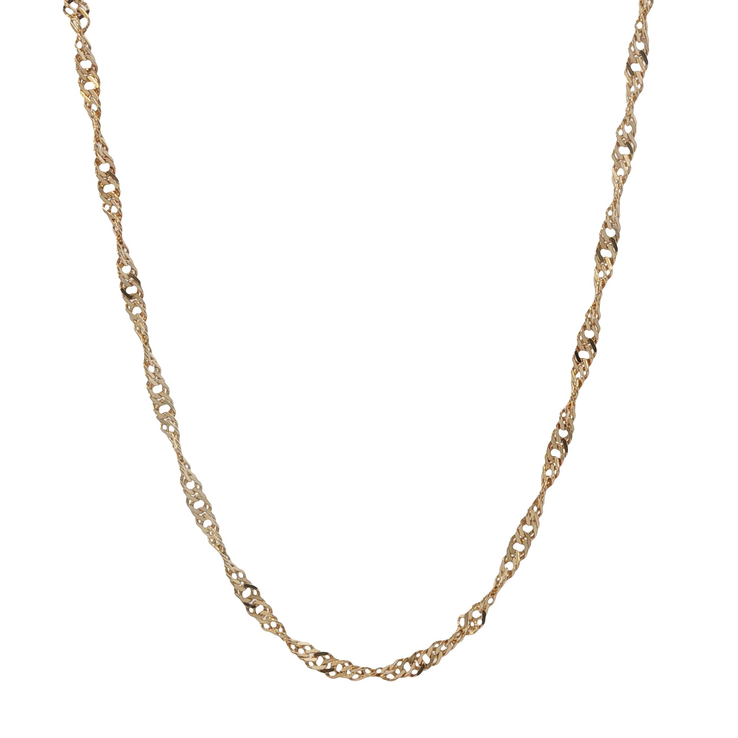 Kordelkette Gelbgold 585 / 14 Karat L: 45,5 cm Nr. 7114