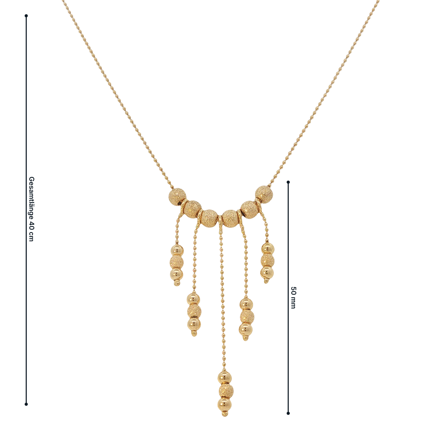 Kette Gelbgold 750 / 18 Karat L: 40 cm Nr. 7179