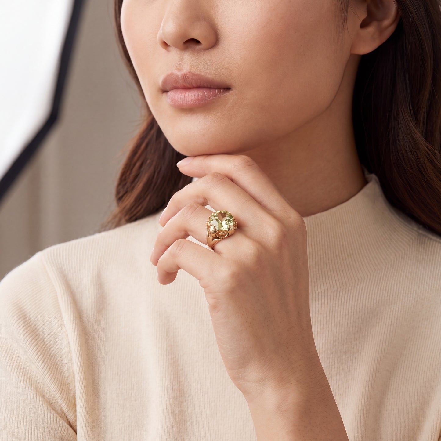 Ring Roségold 750 / 18 Karat Gr. 50 Nr. 7218