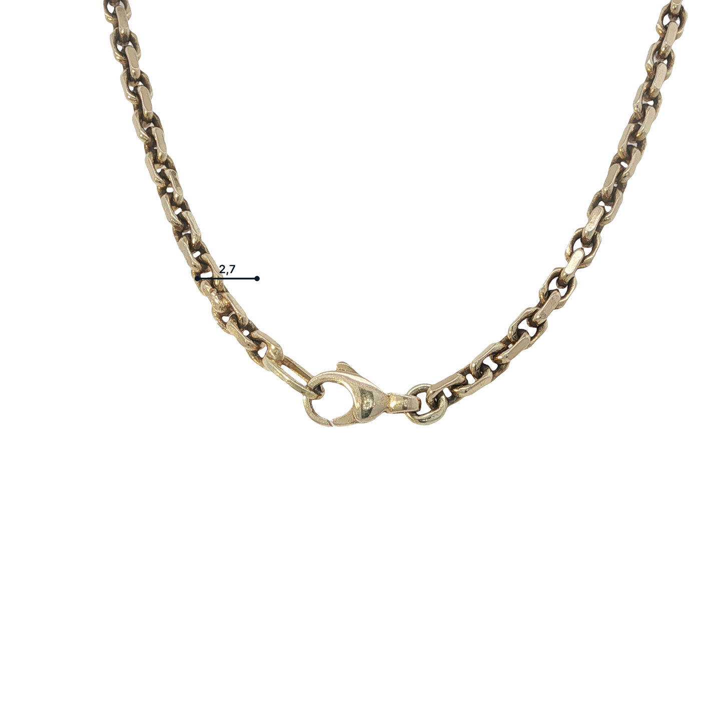 Ankerarmband Gelbgold 585 / 14 Karat L: 19 cm Nr. 7019