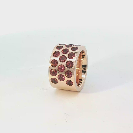 Ring Roségold 750 / 18 Karat Gr. 51 Nr. 6916