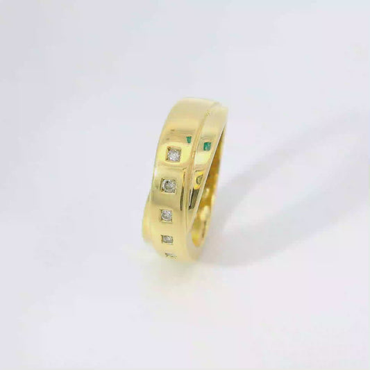 Ring Gelbgold 585 / 14 Karat mit Brillanten Gr. 53 Nr. 6725
