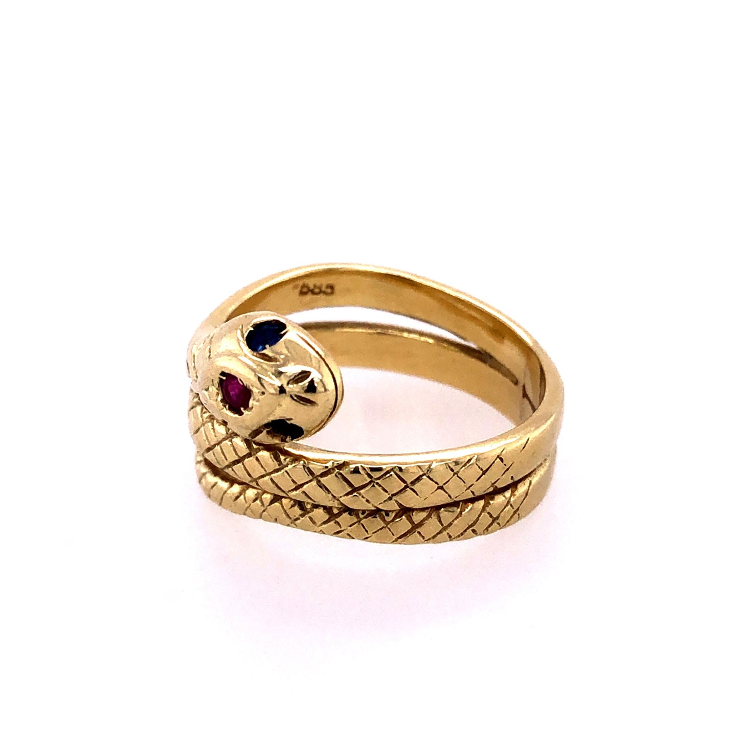 Ring Gold 585 Gr. 54 , Schlangenring