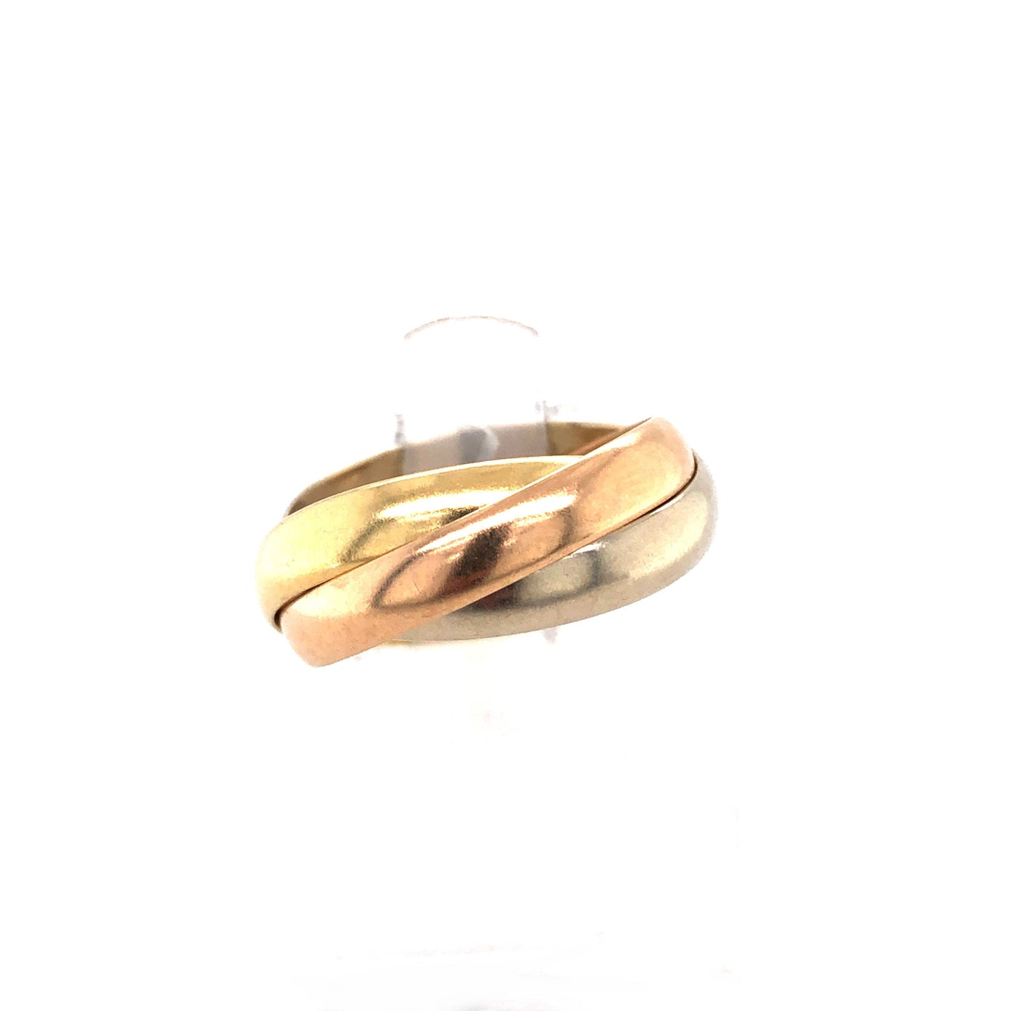 Ring Gold 750 / 18k tri-color, dreifacher Ring